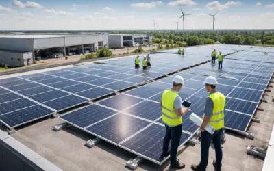 Startseite Photovoltaik Gewerbe Industrie | Solarlösungen für Unternehmen – EHA Solar